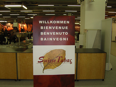 Willkommen zur SuisseTabac Willkommen zur SuisseTabac