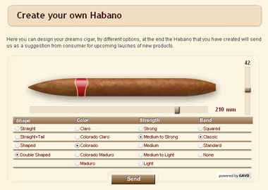 Create your own Habano