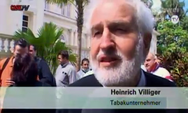 Heinrich Villiger in Havanna Heinrich Villiger in Havanna