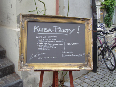 Kuba Party in Rapperswil Kuba Party in Rapperswil