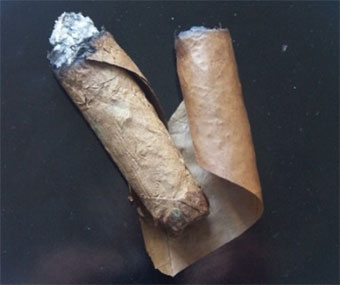 Geplatztes Deckblatt Geplatztes Deckblatt