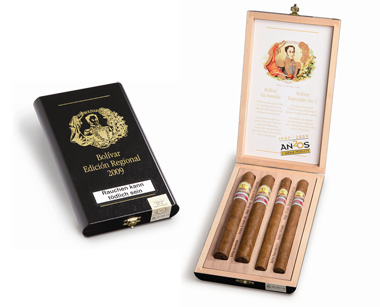 Geschenkideen für Aficionados: «Selektion Bolívar Edición Regional 2009»