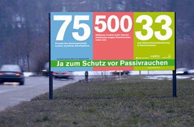Passivrauch Initiative St. Gallen