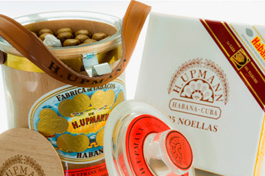 H. Upmann Noellas Glas Jar H. Upmann Noellas Glas Jart