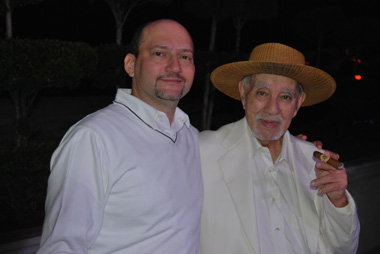 Avo Uvezian mit Michael Hamilos