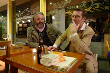 Fotograf Christian Höfliger und Chef Andi Stachl