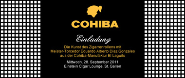 Frische Cohiba in St. Gallen